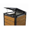 ZABUDOWA ŚMIETNIKOWA 1x120L kolor DREWNO